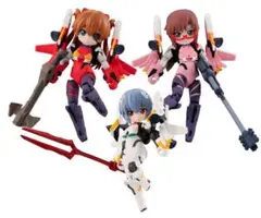 デスクトップアーミー 3体セット アスカ・綾波レイ・マリ エヴァンゲリオン