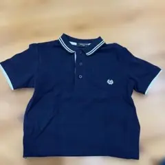 COMME CA ISM ネイビー ポロシャツ