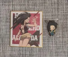 僕のヒーローアカデミア　ヒロアカ　八百万百　ミニ色紙　にとたん　ラバーマスコット