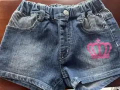 BABY DOLL デニムハーフパンツ 120cm