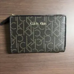 Calvin Klein 二つ折り財布 モノグラム柄のサムネイル