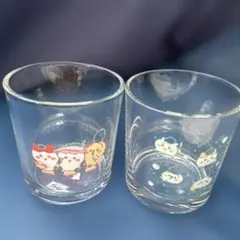 ちいかわ　♡ グラス　キャラクターガラスコップ 2個セット