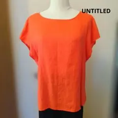 UNTITLED 半袖カットソー オレンジのサムネイル