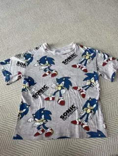 H&M キッズ ソニック・ザ・ヘッジホッグ Tシャツ 120-130