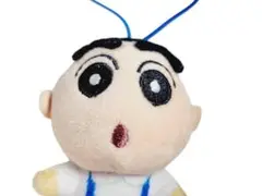 クレヨンしんちゃん サスペンダー 服装 ぬいぐるみストラップ チャーム 雑貨