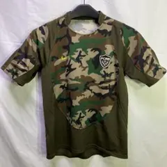 F.C.R.B. カモフラ柄 ゲームシャツ FCRB-212060 カモフラTEAM TOPゲームシャツ サイズXL カーキ F C