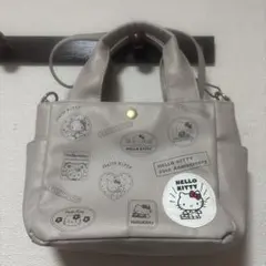 Hello Kitty 50周年記念バッグ グレー