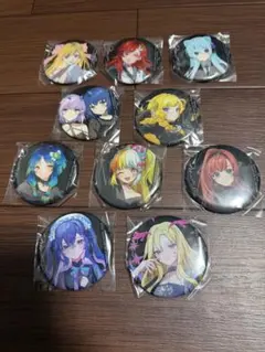 モンスト ZOZOTOWNコラボ缶バッチ 10個セット