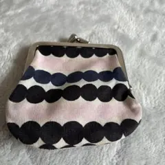 マリメッコ　marimekko がま口　ポーチ　ラシイマット　ミニ