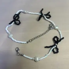 リボンモチーフのネックレス