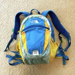 THE NORTH FACE リュックサック 青と黄色のサムネイル