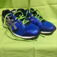 asics LAZERBEAM RC 23.5 ブルー/グリーン 極美品