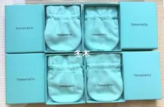 現行品　美品ティファニー　空箱　10個セット 現行品美品ティファニー空箱10個セット