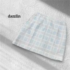 ダズリン　dazzlin 台形ミニスカート　チェック柄　Sインナーパンツ付のサムネイル