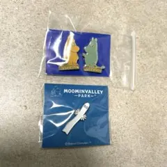 値下げ！ムーミン　ノベルティバッジ　ニョロニョロ　＋レトロピンズ３個セット！