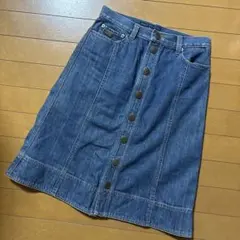 MARC BY MARC JACOBS デニムスカート フロントボタン　サイズ2のサムネイル