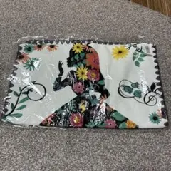 不思議の国のアリス　フラワーシルエット　フェイスタオル