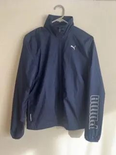 PUMA ネイビー ウィンドブレーカー　上着　 アウター　160㎝