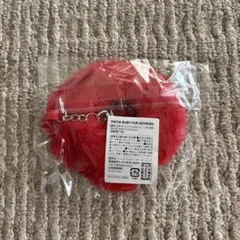 TIRTIR RUBY FUR KEYRING レッド　ファーキーホルダー