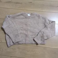 H＆M ショート丈ニット