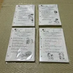 くもん英語プリントH1、H2 、I1、I2、　697枚