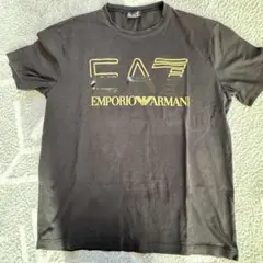 EA7 Emporio Armani ブラック Tシャツ