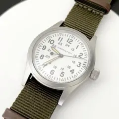 極美品/OH済】ハミルトン カーキ フィールド メカ 38mm H694390 - メルカリ