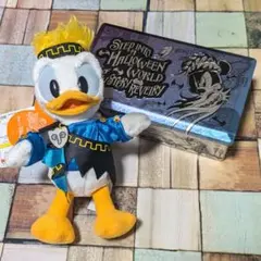 ディズニーシー ドナルド ザ・ヴィランズ・ワールド ぬいぐるみバッジ 缶