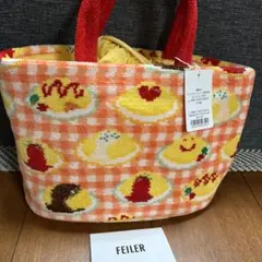 FEILER 動物柄 トートバッグティップトップフォレスト ペールパープル