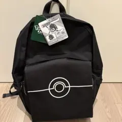 ポケパークカントー 限定 リュック 新品 未使用 タグ付き ブラック