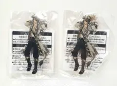 ナムコ限定　ツイステ　スタンド付きアクリルプレート レオナ 2個セット