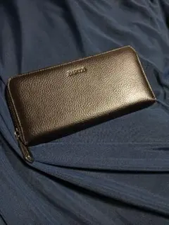 BARCOS 黒 レザー 長財布