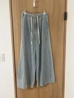 レプシィム　デニムパンツ　薄青　フリーサイズのサムネイル