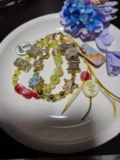 ディズニープリンセス ハンドメイドストラップ