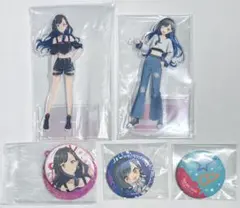 プロセカ 白石杏 ローソン 一番くじ セガラッキーくじ アクスタ 缶バッジ