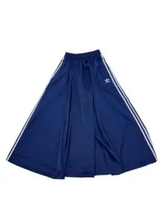 adidas ネイビー ロングスカート