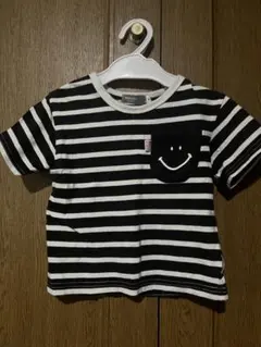 BABYDOLL ボーダー スマイルポケット Tシャツのサムネイル