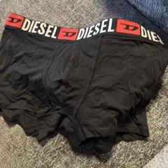 DIESEL 黒色　ブラック　ボクサーパンツ　新品未使用　送料込み　エルサイズのサムネイル