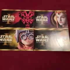 『ＳＴＡＲ ＷＡＲＳ／エピソード１ ファントム・メナス』特典ポストカード・４品種のサムネイル