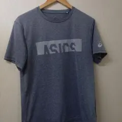 【ASICS 】グレー Tシャツ Mサイズ