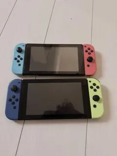 Nintendo Switch 本体 青 赤 緑