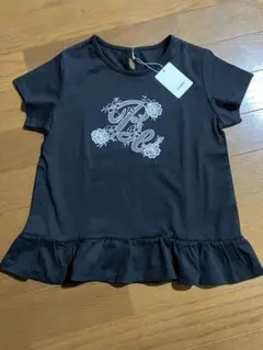 BEBE Beロゴ　ブラックTシャツ 130cmのサムネイル