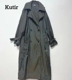kutir クティール タマムシトレンチコート 玉虫色 カーキ Mサイズのサムネイル