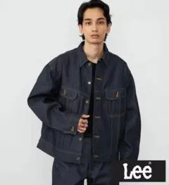 未使用Lee 101 WIDE JACKET ライダース デニムジャケット