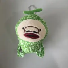 こびとづかん　メロン　マスコットキーホルダー