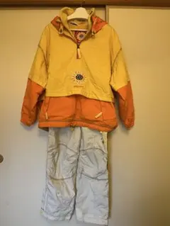 ヴィンテージ スキーウェアセット （インナー、グローブ付き）エレッセ　Mサイズ