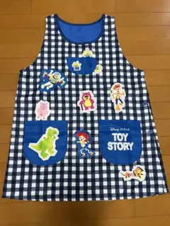 新品未使用　保育士エプロン　Disney Pixar トイストーリーのサムネイル