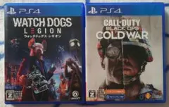 ウォッチドッグス レギオン、CoDブラックオプス コールドウォー、PS4