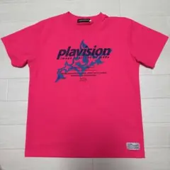 plavision 2023 インターハイ 記念Tシャツ ピンク