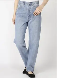 SLOBE IENA LE DENIM ストレートデニムパンツ